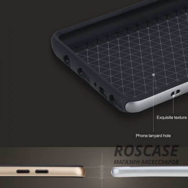 Изображение Черный / Серый Rock Royce | Чехол для Samsung N935 Galaxy Note Fan Edition