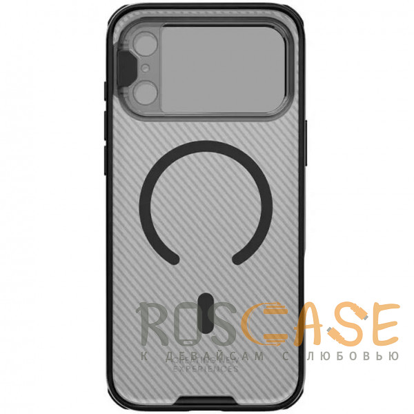 Фото Серый Nillkin CamShield Prop Magnetic | Полупрозрачный чехол из пластика и TPU с поддержкой MagSafe и защитой камеры для iPhone 17 Pro Max