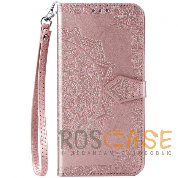 Фотография Розовый Кожаный чехол (книжка) Art Case с визитницей для Xiaomi Redmi Note 8