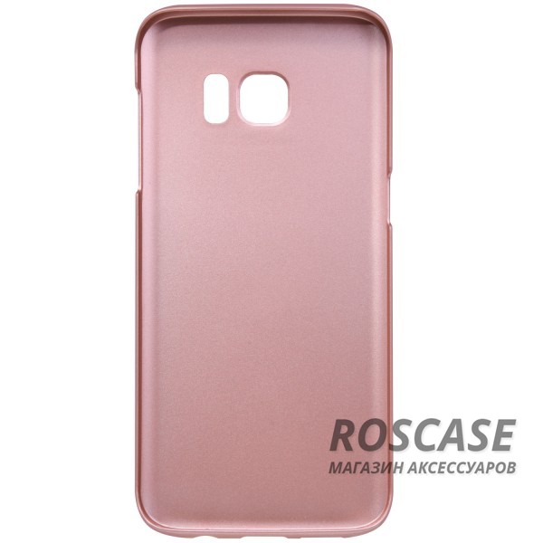 Изображение Rose Gold Nillkin Super Frosted Shield | Матовый чехол для Samsung G935F Galaxy S7 Edge