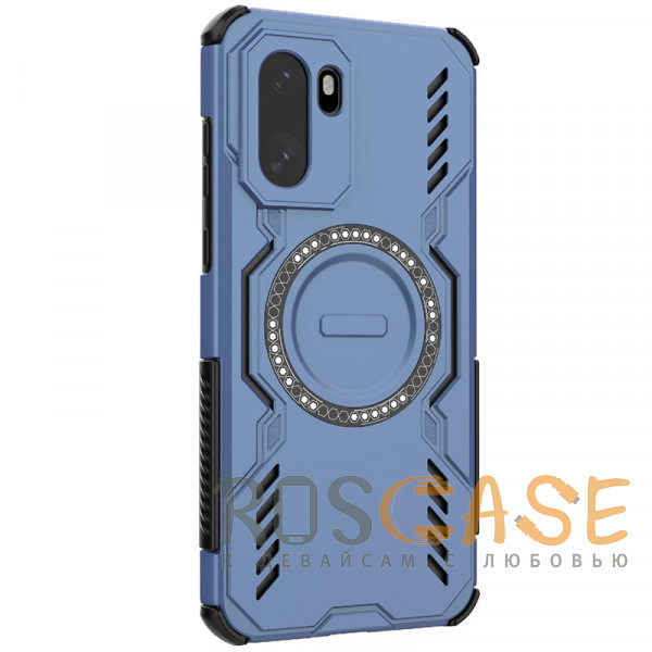 Фото Синий Mirage MagSafe | Противоударный чехол с поддержкой MagSafe для OnePlus 15R / Ace 6 / 6T