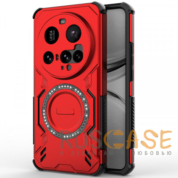 Изображение Красный Mirage MagSafe | Противоударный чехол с поддержкой MagSafe для Xiaomi Mi 15 Ultra