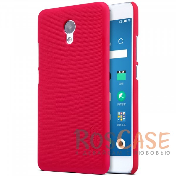 

Nillkin Super Frosted Shield | Матовый чехол для Meizu M5 Note (+ пленка) (Красный)