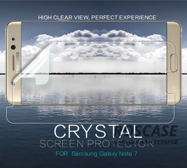 Фото Анти-отпечатки Nillkin Crystal | Прозрачная защитная пленка для Samsung N935 Galaxy Note Fan Edition