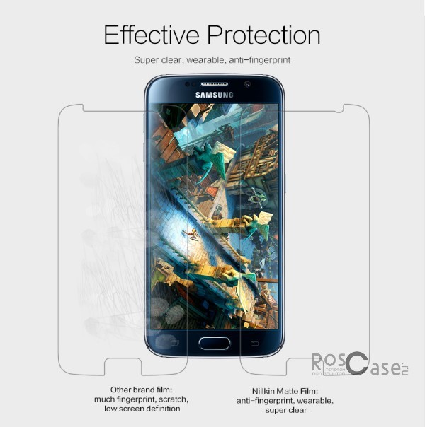 Изображение Матовая Nillkin Matte | Матовая защитная пленка для Samsung Galaxy S6 G920F/G920D Duos