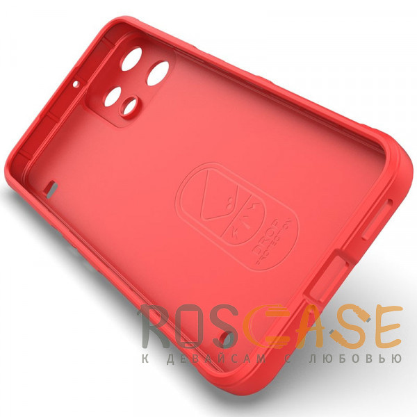 Изображение Красный Flex Silicone | Противоударaный чехол для Nothing Phone 3a Lite с защитой камеры и микрофиброй