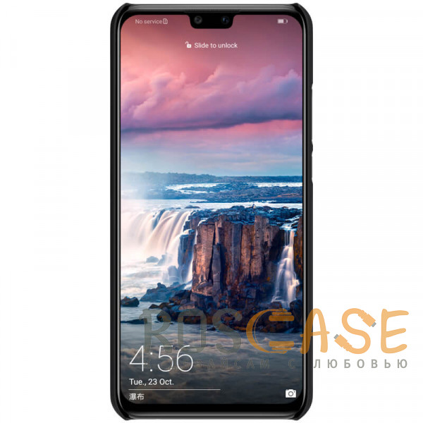 Фотография Черный Nillkin Super Frosted Shield | Матовый чехол для Huawei Y9 (2019) / Enjoy 9 Plus