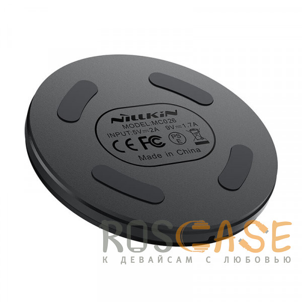 Изображение Черный Nillkin Qi Button | Беспроводное зарядное устройство с функцией быстрой зарядки 10W
