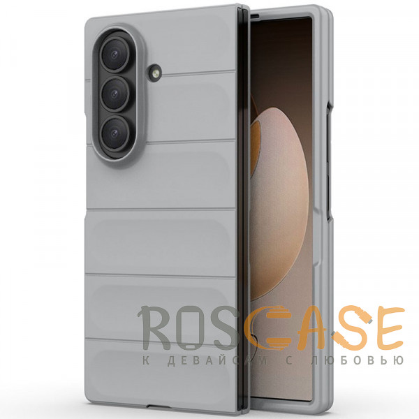 Фотография Серый Flex Matte | Пластиковый чехол с Soft Touch покрытием для Samsung Galaxy Z Fold 7