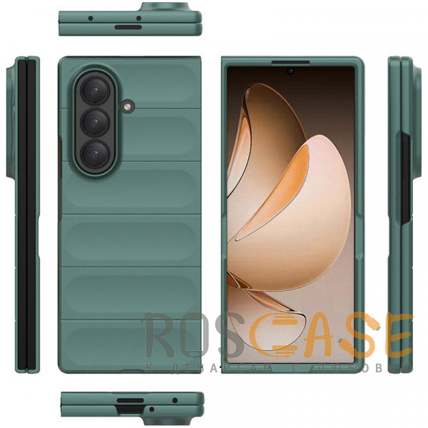 Фото Зеленый Flex Matte | Пластиковый чехол с Soft Touch покрытием для Samsung Galaxy Z Fold 7