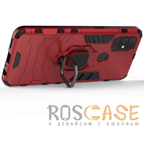 Изображение Красный Transformer Ring | Противоударный чехол под магнитный держатель для OnePlus Nord N10 5G