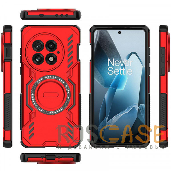 Фотография Красный Mirage MagSafe | Противоударный чехол с поддержкой MagSafe для OnePlus 13