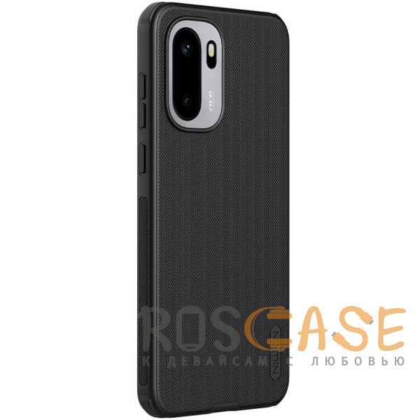 Изображение Черный Nillkin Super Frosted Shield Magnetic | Пластиковый чехол с поддержкой Magsafe для OnePlus 15R / Ace 6 / 6T