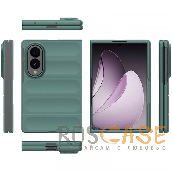 Изображение Зеленый Flex Matte | Пластиковый чехол с Soft Touch покрытием для Samsung Galaxy Z Fold 8