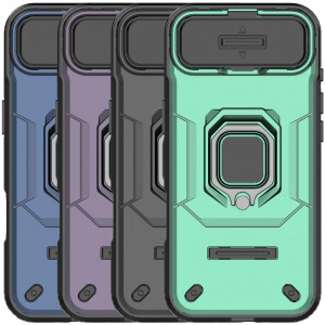 Transformer Ring Holder | Противоударный чехол с кольцом и шторкой камеры  для iPhone 17 Air