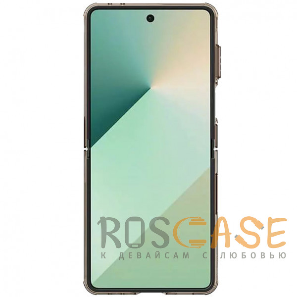 Изображение Коричневый Nillkin Iceblade Magnetic | Полупрозрачный чехол с поддержкой Magsafe для Samsung Galaxy Z Flip 7