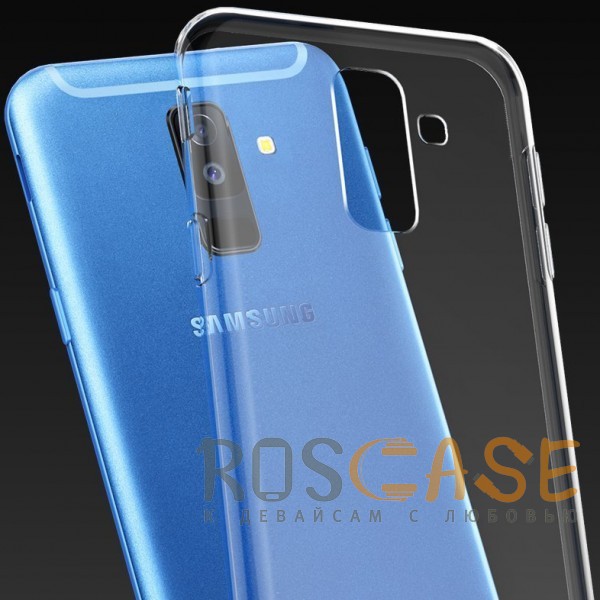 Фото Бесцветный J-Case THIN | Гибкий силиконовый чехол для Samsung Galaxy J8 (2018)