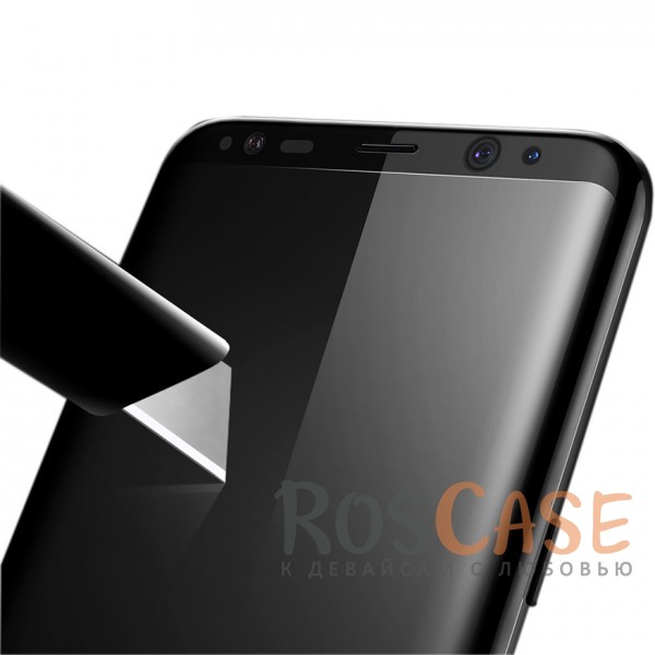 Изображение Черный Vmax CP+ | Стекло 3D для Samsung G950 Galaxy S8 / S9 на весь экран