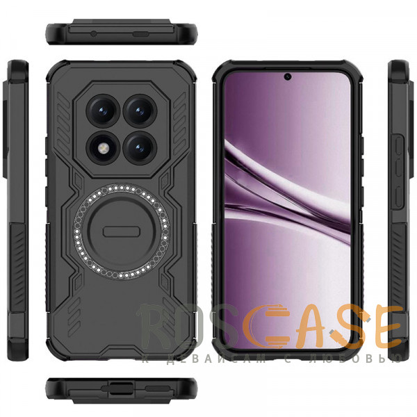 Фотография Черный Mirage MagSafe | Противоударный чехол с поддержкой MagSafe для Xiaomi Redmi Note 15 Pro Plus