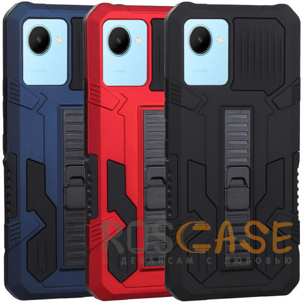 Фото Ironhide | Противоударный чехол-подставка для Realme C30 / С30S