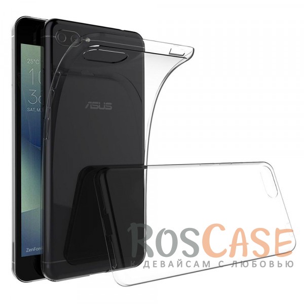 Фото Ультратонкий силиконовый чехол для Asus Zenfone 4 Max (ZC554KL)