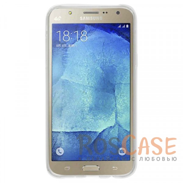 Фотография Прозрачный Ультратонкий силиконовый чехол для Samsung G532F Galaxy J2 Prime (2016)