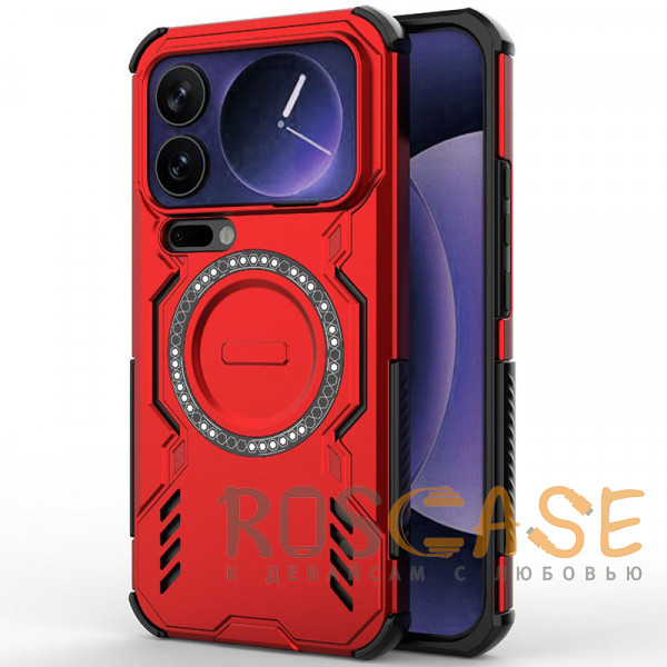 Фото Красный Mirage MagSafe | Противоударный чехол с поддержкой MagSafe для Xiaomi Mi 17 Pro Max