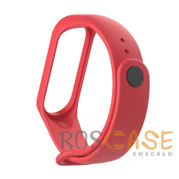 Фотография Красный Xiaomi Mi Band 3 / 4 | Ремешок для фитнес-браслета﻿
