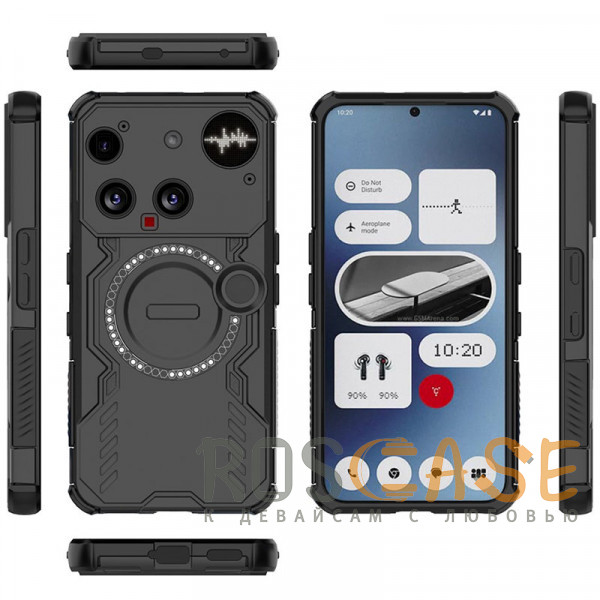 Фотография Черный Mirage MagSafe | Противоударный чехол с поддержкой MagSafe для Nothing Phone 3