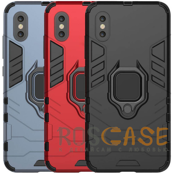 Фото Transformer Ring | Противоударный чехол под магнитный держатель для Xiaomi Mi 8 Pro / Mi 8 (БЕЗ отпечатка)