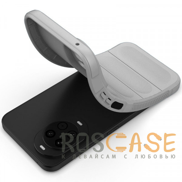 Фотография Серый Flex Silicone | Противоударaный чехол для Huawei Nova 14 с защитой камеры и микрофиброй