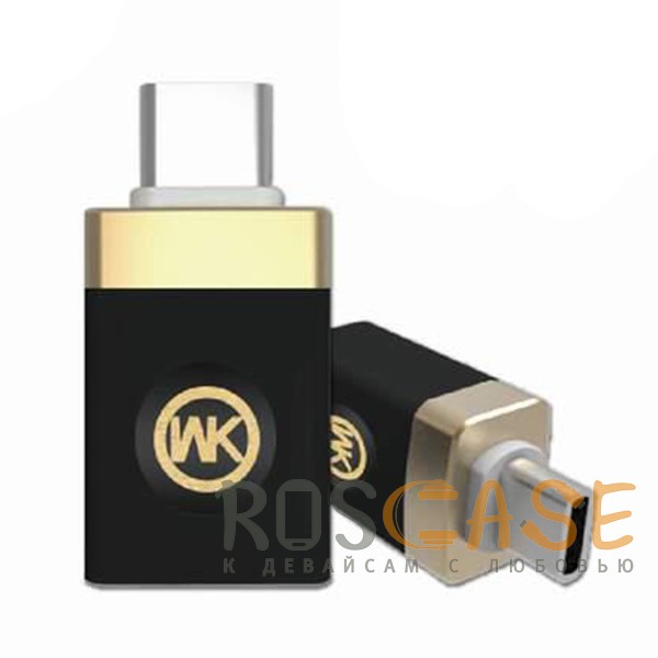 

WK | Переходник OTG с Type-C на USB (Черный)