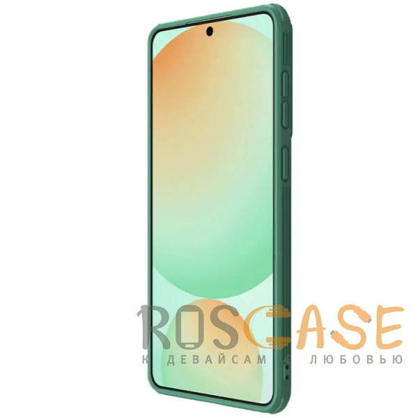 Изображение Зеленый Nillkin CamShield Pro | Чехол из пластика и TPU с защитой камеры для Samsung Galaxy S25 Edge
