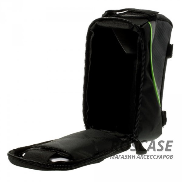 Фото Зеленый Велосипедная сумка для телефонов 4.2"