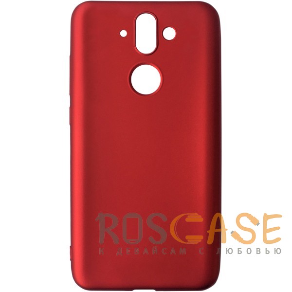 Фото Красный J-Case THIN | Гибкий силиконовый чехол для Nokia 8 Sirocco