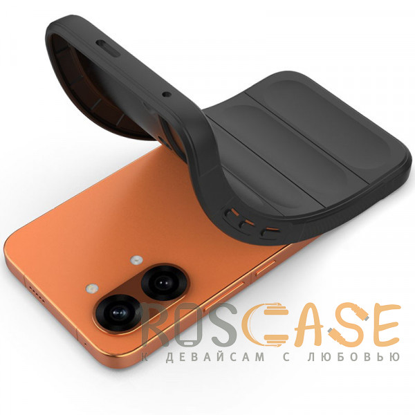 Фотография Черный Flex Silicone | Противоударный чехол для Poco X8 Pro Max / Xiaomi Turbo 5 Max с защитой камеры