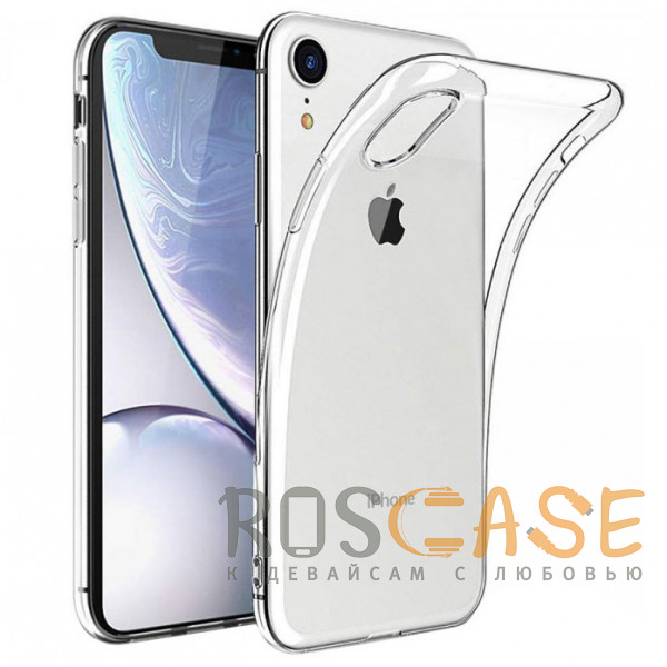 Фото Прозрачный Прозрачный силиконовый чехол для iPhone XR