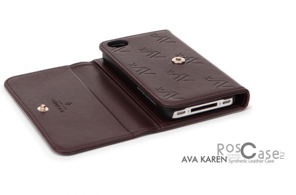 Кожаный чехол SGP Ava Karen для Apple iPhone 4/4S