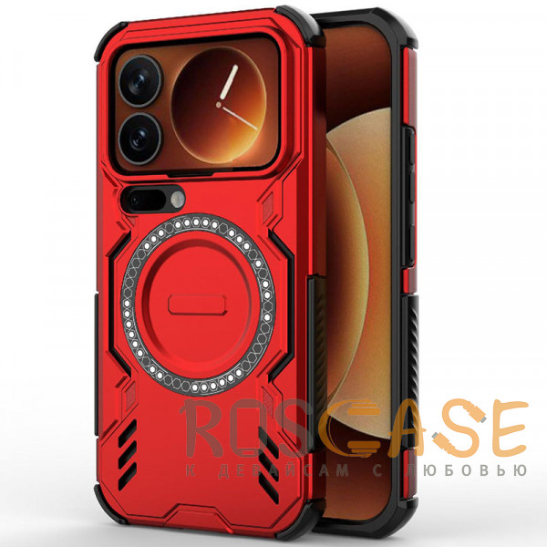 Фото Красный Mirage MagSafe | Противоударный чехол с поддержкой MagSafe для Xiaomi Mi 17 Pro