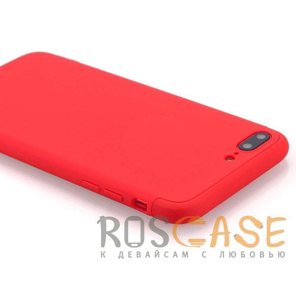 Фотография Красный GKK LikGus 360° | Двухсторонний чехол для iPhone 7 Plus / 8 Plus с защитными вставками