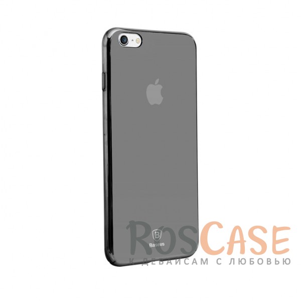 Фото Черный Mirror Baseus Glass | Глянцевый чехол для Apple iPhone 6/6s plus (5.5") в зеркальной расцветке с переливом
