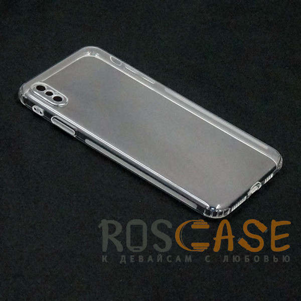 Фото Прозрачный силиконовый чехол для iPhone XS Max 1мм с защитой камеры