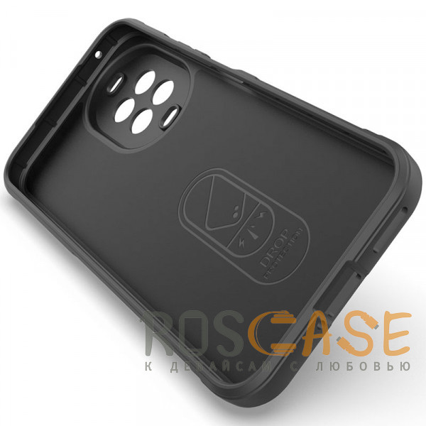 Изображение Черный Flex Silicone | Противоударaный чехол для Huawei Nova 14 с защитой камеры и микрофиброй