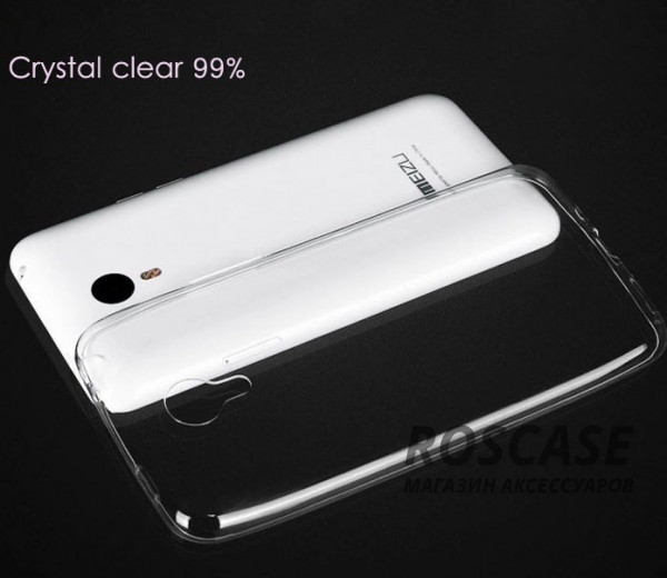 Изображение Прозрачный Ультратонкий силиконовый чехол для Meizu MX5