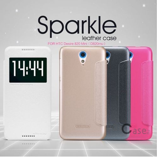 фото кожаный чехол (книжка) Nillkin Sparkle Series для HTC Desire 620/Desire 820 mini