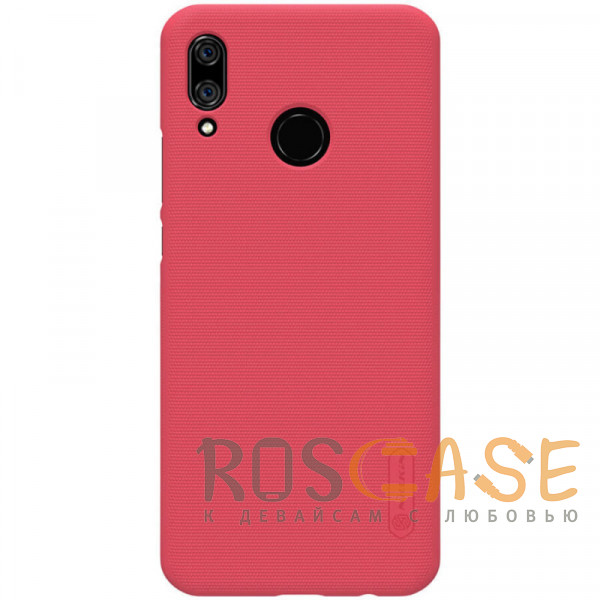 Фото Красный Nillkin Super Frosted Shield | Матовый чехол для Huawei P Smart Z / Honor 9X
