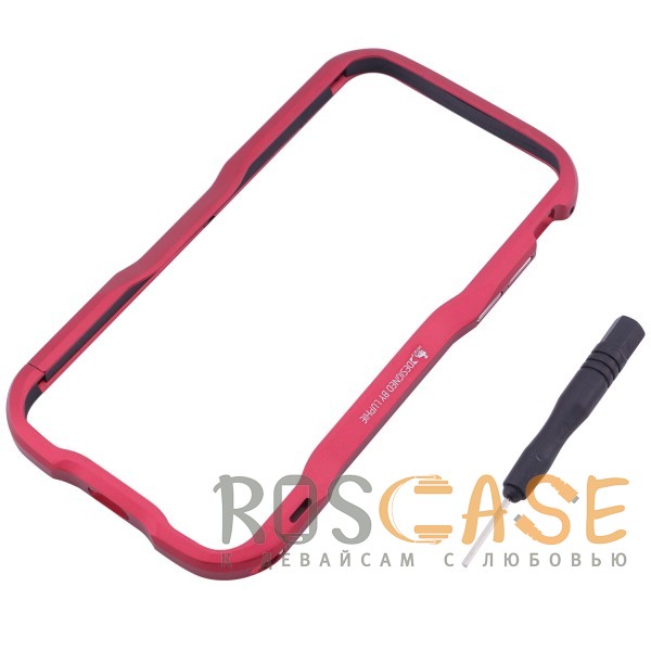 Фотография Красный Luphie Razon | Металлический бампер для iPhone 7/8/SE (2020)