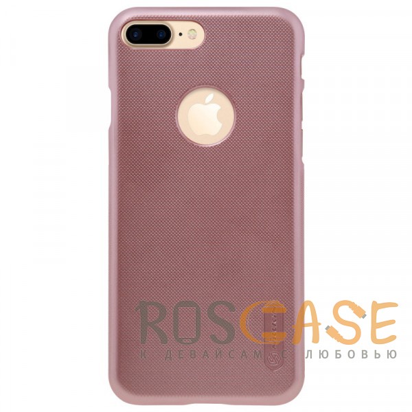 Фото Розовый / Rose Gold Nillkin Super Frosted Shield | Матовый чехол для iPhone 7 Plus / 8 Plus (+ пленка)