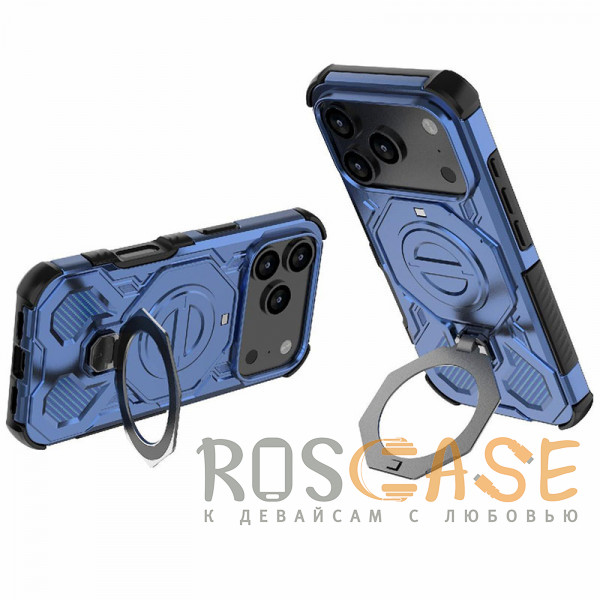 Фотография Темно-синий Magnus | Противоударный чехол с Magsafe для iPhone 17 Pro