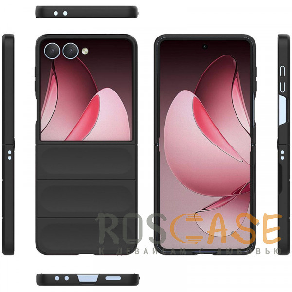 Фото Черный Flex Matte | Пластиковый чехол с Soft Touch покрытием для Samsung Galaxy Z Flip 8